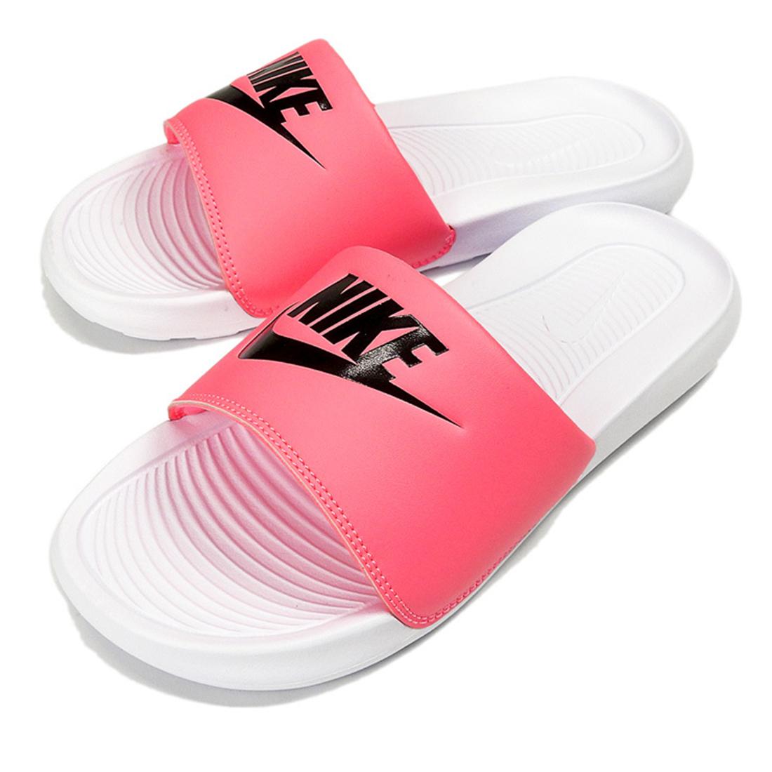 Nike Victori One WhiteBlackPink Slides