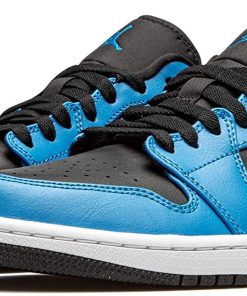 Jordan 1 Low Laser Blue Black