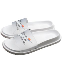 Off-White X NIKE Sliders In White