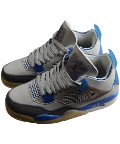 Off-White X Nike Air Jordan 4 Military Blue