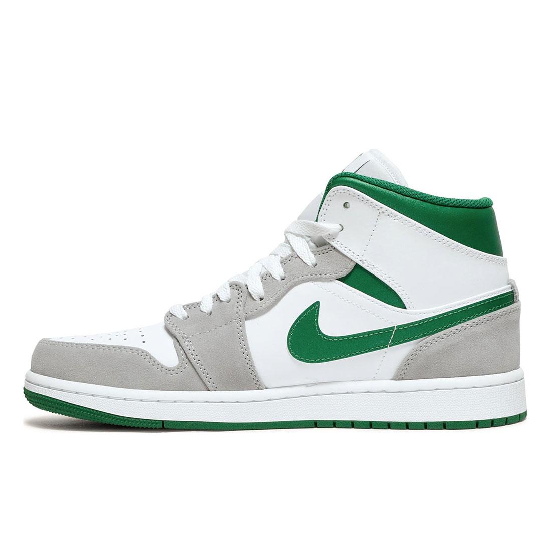 Air Jordan 1 Mid SE Grey Pine Green