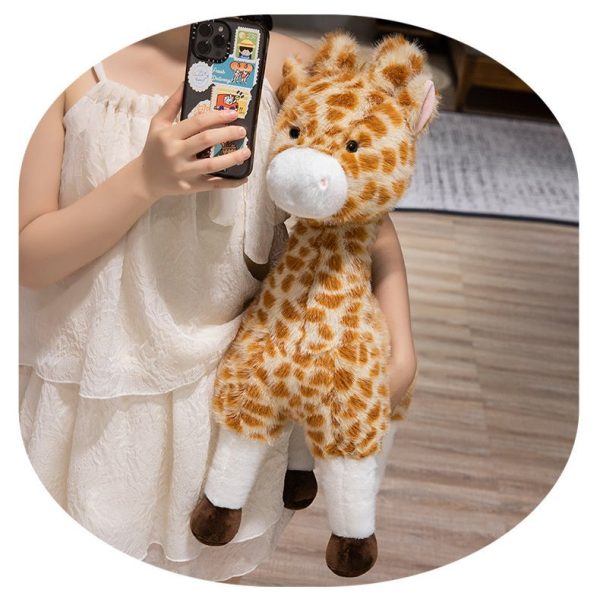 Cute Deer Plush Toy Hairy Mushroom Deer Toy Photoprops Gift for Young Adults Interior Animal - Image 7