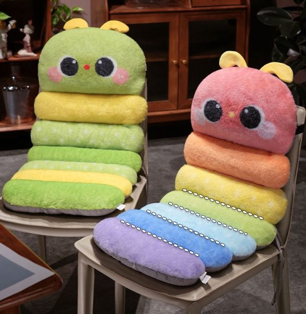 For autumn and winter, fluffy, large cushion, for people, sofa, cushion, office, cat claw design, stylish interior - Image 4