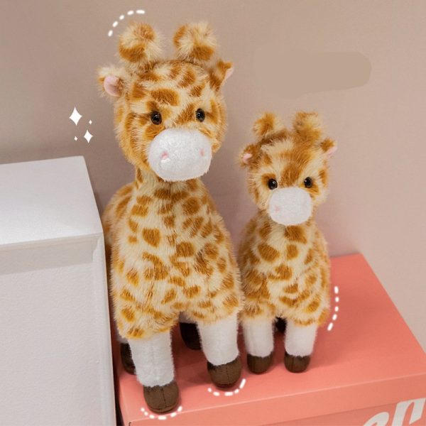 Cute Deer Plush Toy Hairy Mushroom Deer Toy Photoprops Gift for Young Adults Interior Animal - Image 11