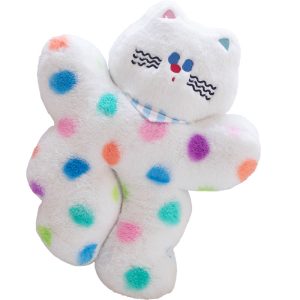Cute dog stuffed animal body pillow soft toy for young people Perfect as a gift Stylish interior