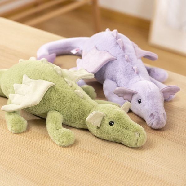 Cartoon dinosaur plush toy for children, safe, sleep-friendly, gift ideas, cute gifts - Image 3