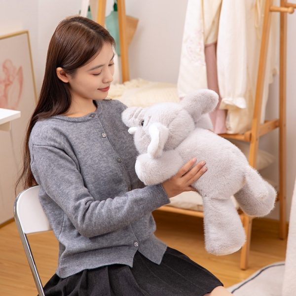 Cute elephant plush toy stylish body pillow for gifts, children's toys, interior decoration - Image 12