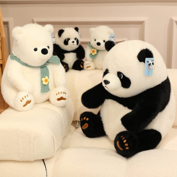 Cute Polar Bear Plush Toy for Kids, Sleep Support, Celebration Gift, Soft Sewing Toy - Image 8