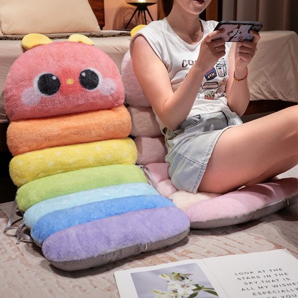 For autumn and winter, fluffy, large cushion, for people, sofa, cushion, office, cat claw design, stylish interior - Image 3
