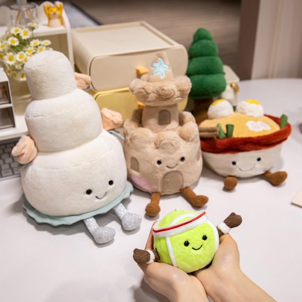 Cute Plant Type Plush Toy Celebration Gift for Kids Creative Design Toy - Image 3
