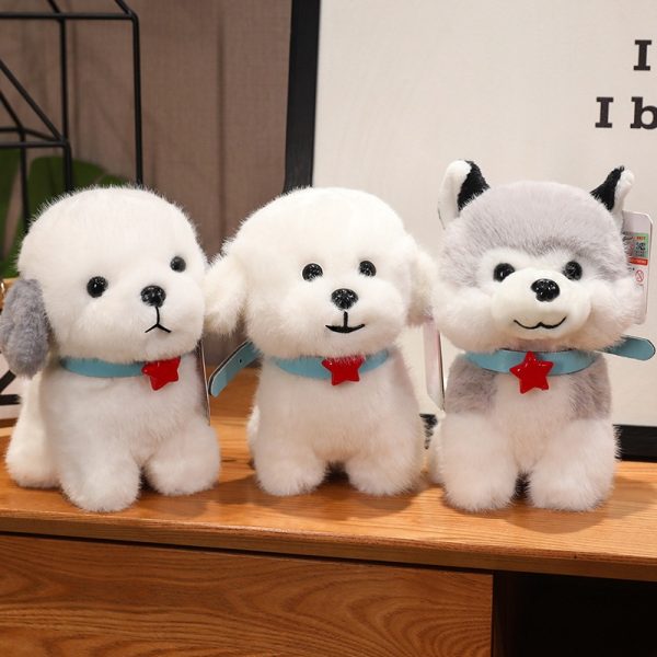Cute dog stuffed animal cartoon celebration gift bedroom present soft toy body pillow interior - Image 6