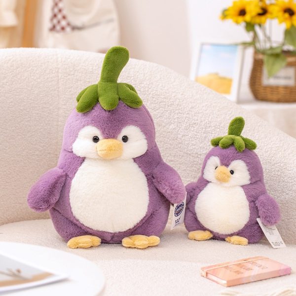 New Penguin Baby Plush Creative Transformation Toy Eggplant Penguin Plush Birthday Gift for Girls - Image 3