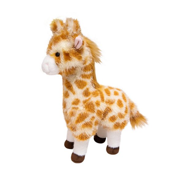 Cute Deer Plush Toy Hairy Mushroom Deer Toy Photoprops Gift for Young Adults Interior Animal