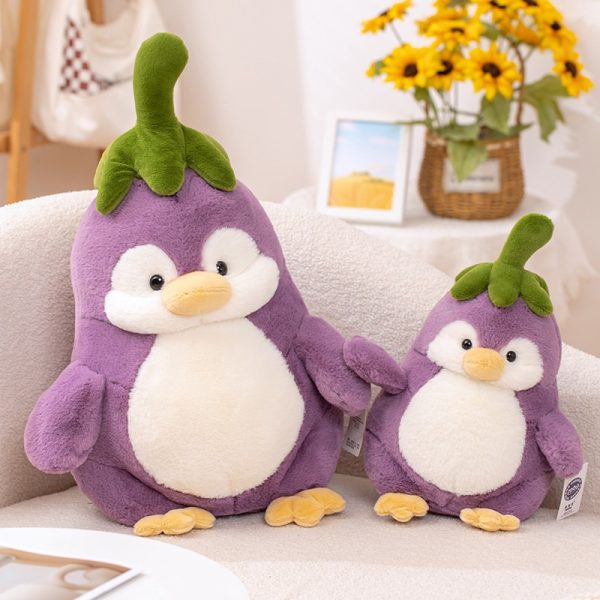 New Penguin Baby Plush Creative Transformation Toy Eggplant Penguin Plush Birthday Gift for Girls - Image 5