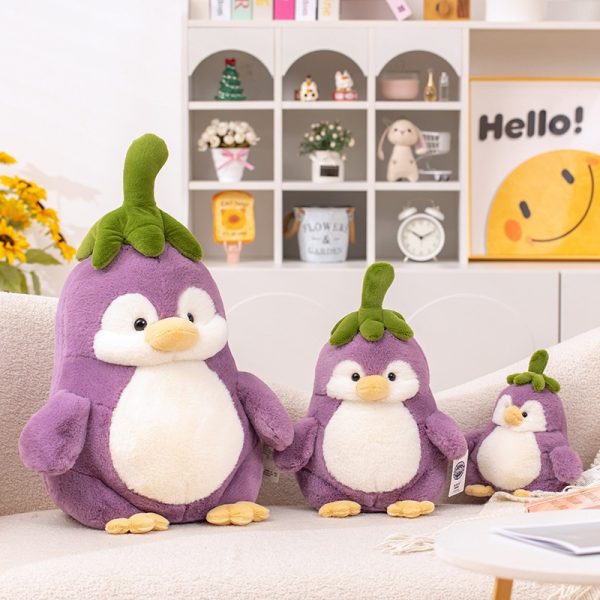 New Penguin Baby Plush Creative Transformation Toy Eggplant Penguin Plush Birthday Gift for Girls - Image 4