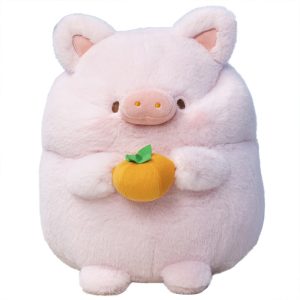 Cute cartoon animal stuffed pig celebration present interior toy fluffy gift