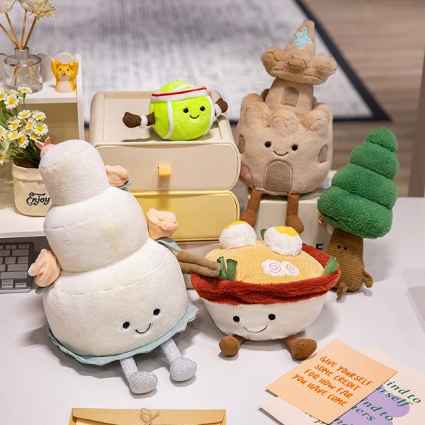 Cute Plant Type Plush Toy Celebration Gift for Kids Creative Design Toy - Image 7