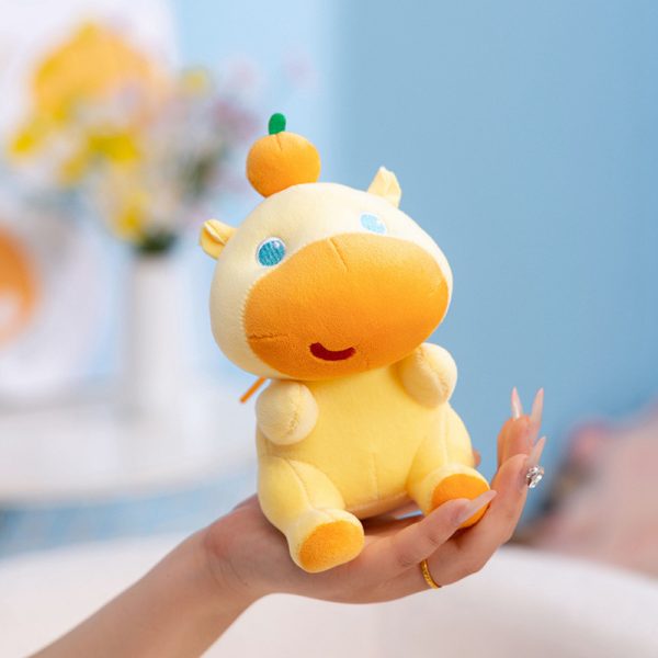 Water Pig Guinea Pig Expression Plush Character Keychain - Image 8