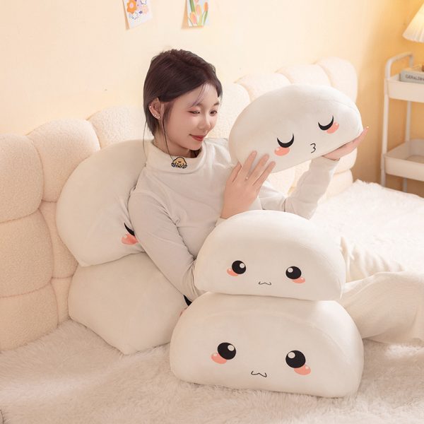 Cute cartoon stuffed bun stuffed pillow for sofas and bedrooms - Image 4