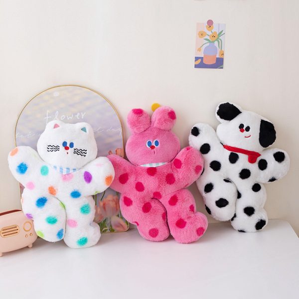 Cute dog stuffed animal body pillow soft toy for young people Perfect as a gift Stylish interior - Image 5