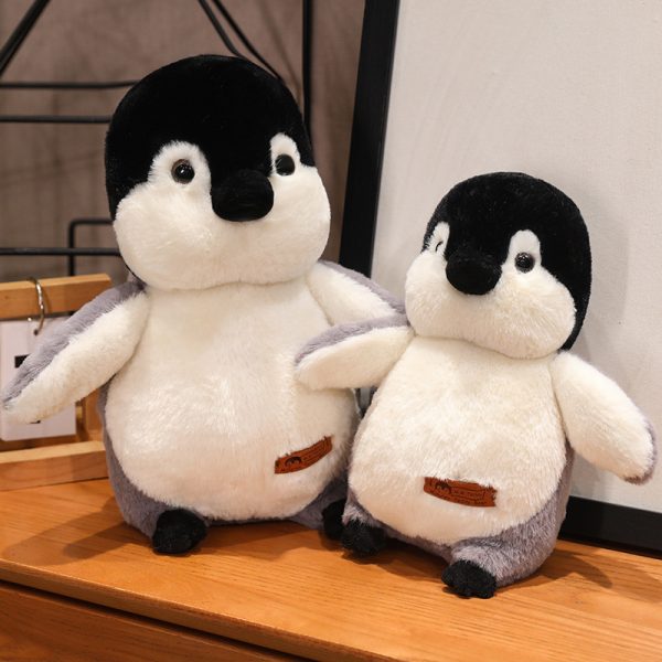 Stuffed animal penguin cute soft toy for kids, safe gift birthday gift interior toy body pillow - Image 11