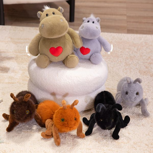 Cute realistic ants plush toys - Heart-shaped leopard daffodil - Image 2