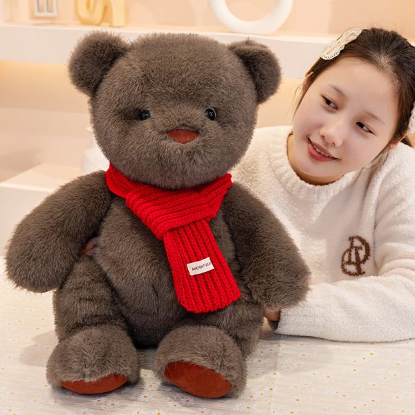 Cute Plush Bear Teddy Bear Toy - Valentine's Day Gift for Lover - Image 5