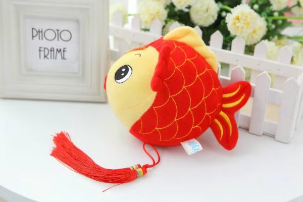 Cute Red Carp Plush - Children's Cartoon Fish Pillow - Image 8