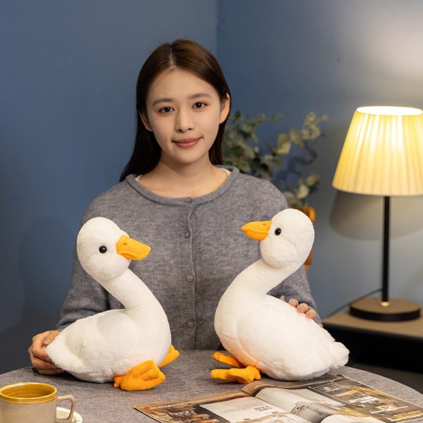 Cute duck plush toy soft toy present children's interior gift large fluffy - Image 7