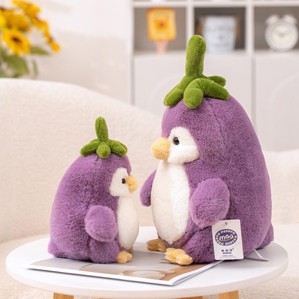 New Penguin Baby Plush Creative Transformation Toy Eggplant Penguin Plush Birthday Gift for Girls - Image 10