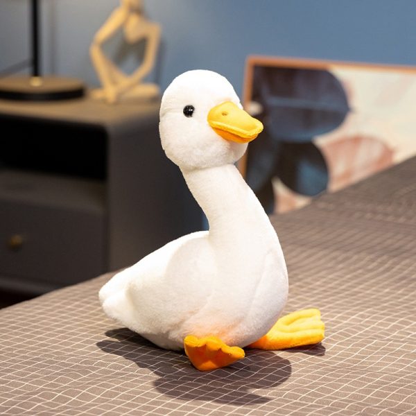 Cute duck plush toy soft toy present children's interior gift large fluffy - Image 3