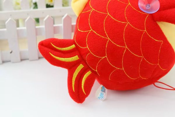 Cute Red Carp Plush - Children's Cartoon Fish Pillow - Image 7