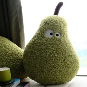 Cute big pear body pillow - Avocado duck pear cushion