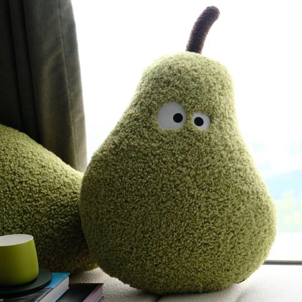 Cute big pear body pillow - Avocado duck pear cushion
