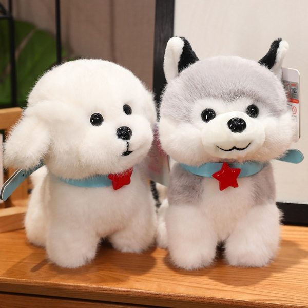 Cute dog stuffed animal cartoon celebration gift bedroom present soft toy body pillow interior - Image 5