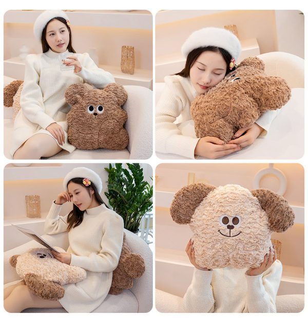 Cute anime style big eyed dog cushion stylish and comfortable body pillow perfect as a gift - Image 6