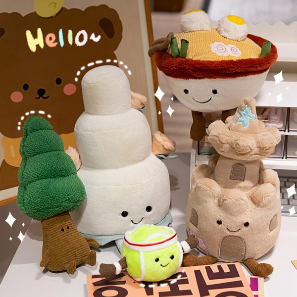 Cute Plant Type Plush Toy Celebration Gift for Kids Creative Design Toy - Image 2