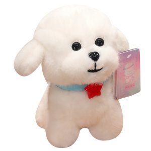 Cute dog stuffed animal cartoon celebration gift bedroom present soft toy body pillow interior