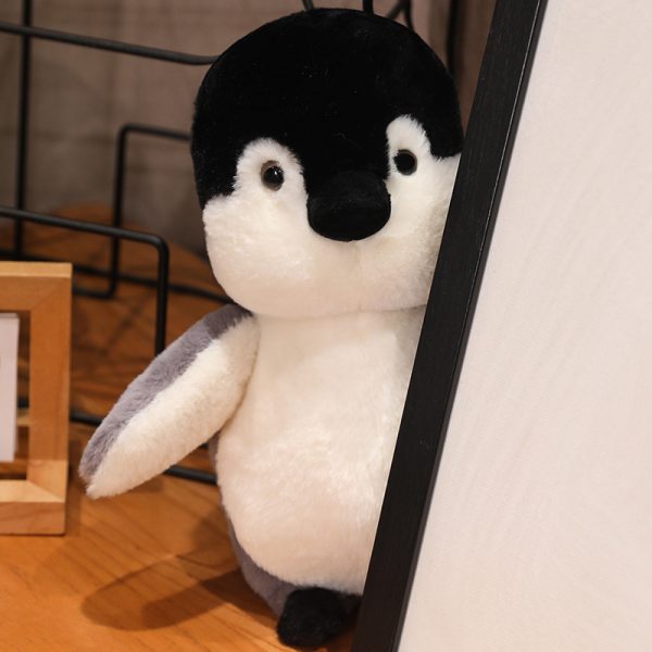 Stuffed animal penguin cute soft toy for kids, safe gift birthday gift interior toy body pillow - Image 13