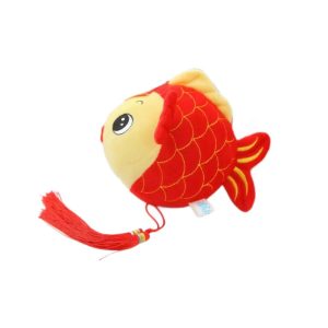 Cute Red Carp Plush - Children's Cartoon Fish Pillow