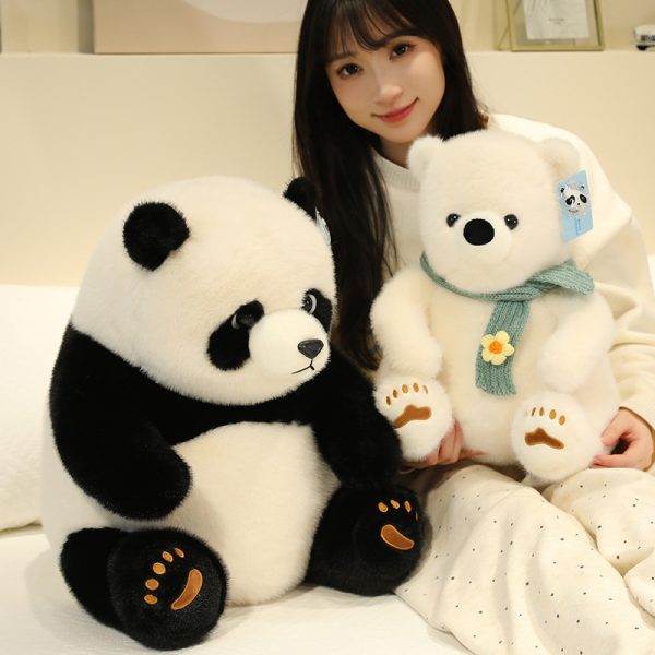 Cute Polar Bear Plush Toy for Kids, Sleep Support, Celebration Gift, Soft Sewing Toy - Image 11