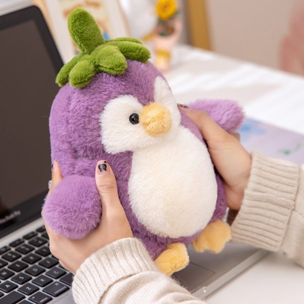 New Penguin Baby Plush Creative Transformation Toy Eggplant Penguin Plush Birthday Gift for Girls - Image 2