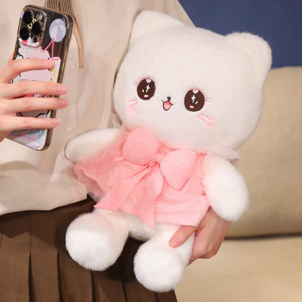Cute Cat Plush Princess Dress Designer Toy Body Pillow Fluffy Bedroom Gift Celebration - Image 4