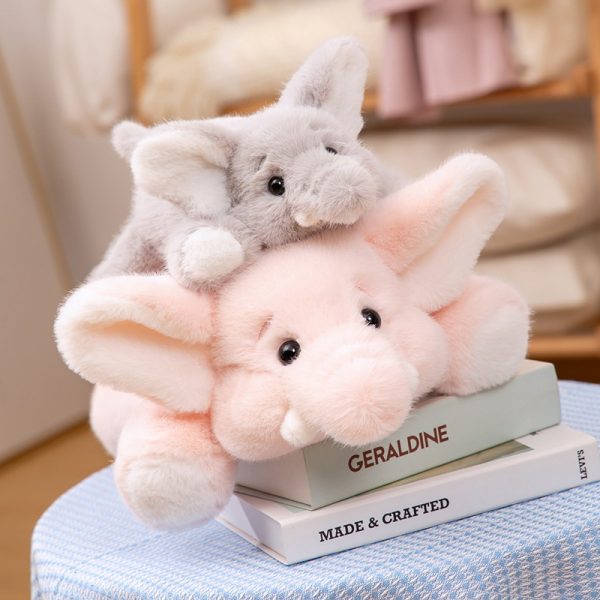 Cute elephant plush toy stylish body pillow for gifts, children's toys, interior decoration - Image 3