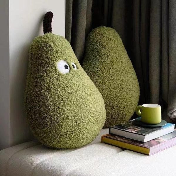 Cute big pear body pillow - Avocado duck pear cushion - Image 8