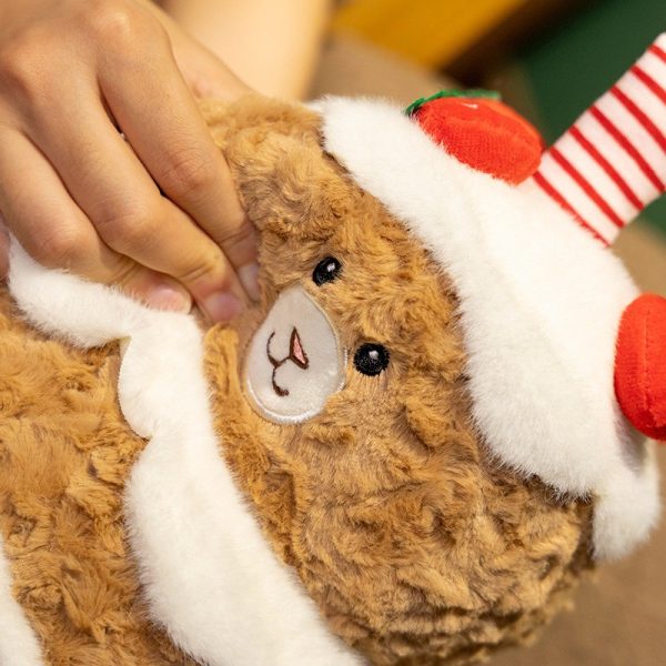 Cute Kusago Cake Plush Bear Celebration Gift for Kids Fluffy Gift - Image 12