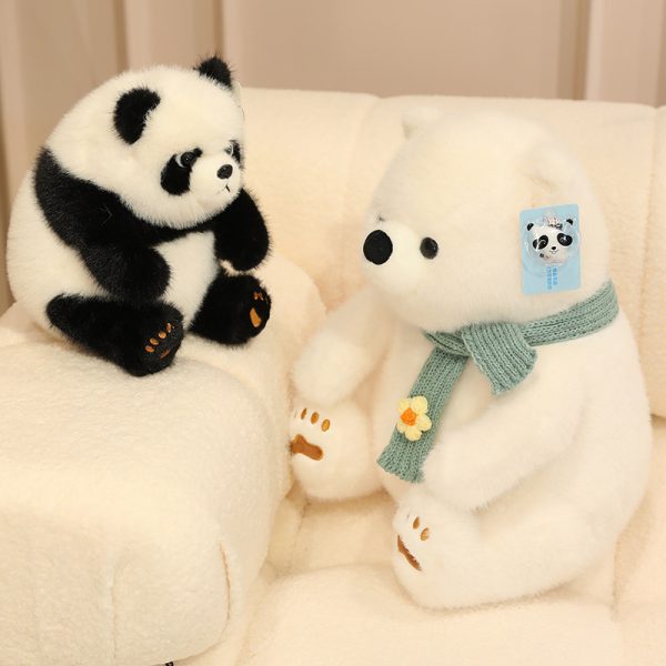 Cute Polar Bear Plush Toy for Kids, Sleep Support, Celebration Gift, Soft Sewing Toy - Image 10