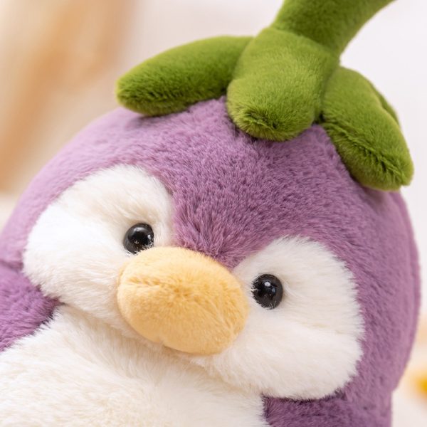 New Penguin Baby Plush Creative Transformation Toy Eggplant Penguin Plush Birthday Gift for Girls - Image 8