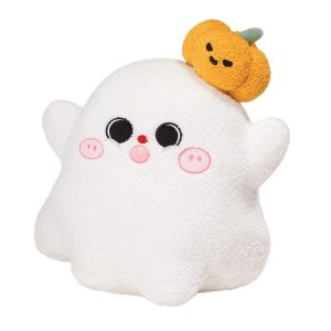 Halloween pumpkin body pillow Cute ghost design Yarn toy Room decoration Gift