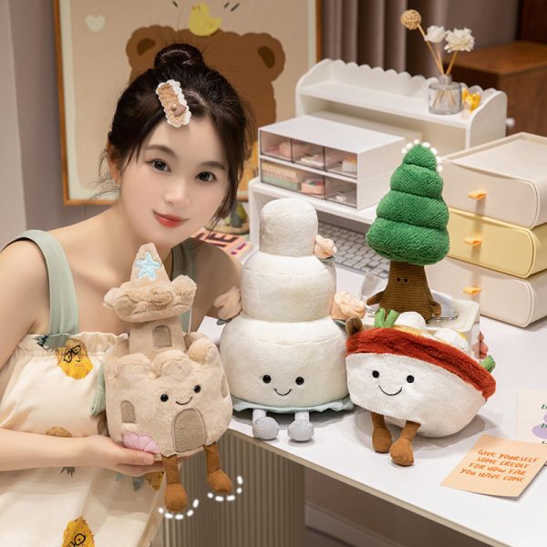 Cute Plant Type Plush Toy Celebration Gift for Kids Creative Design Toy - Image 6
